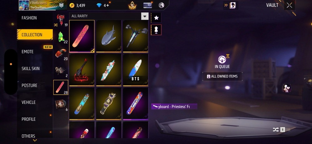 Free Fire Account $300+ Spent