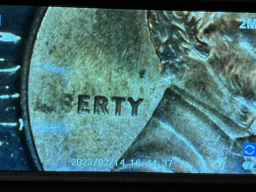 2001 D Penny Major Grease Error! Missing “In God” And “Lib”
