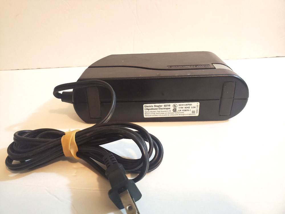 Stanley Bostitch Electric Desktop Stapler 02210 Tested EUC