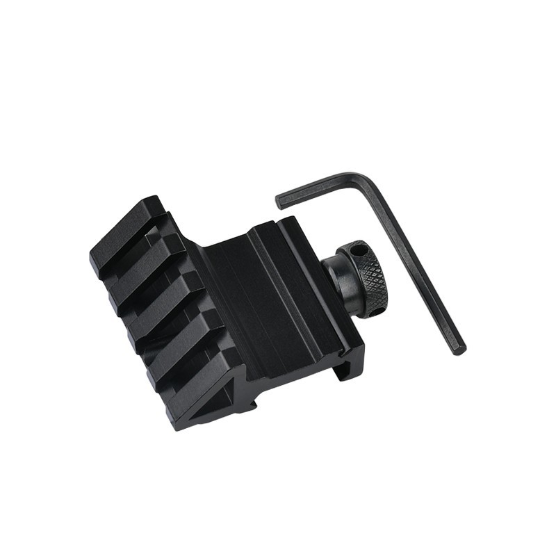 Tactical Picatinny Rail Scope Mount Offset Sight Fixed Bracket Red Dot Support