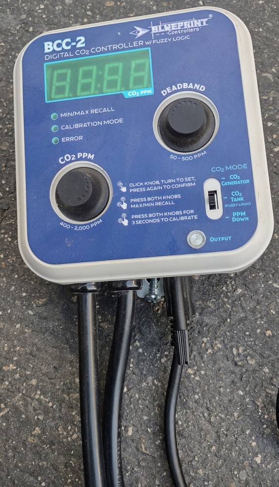 Blueprint Controllers BCC-2 - Digital Co2 Controller with Fuzzy Logic