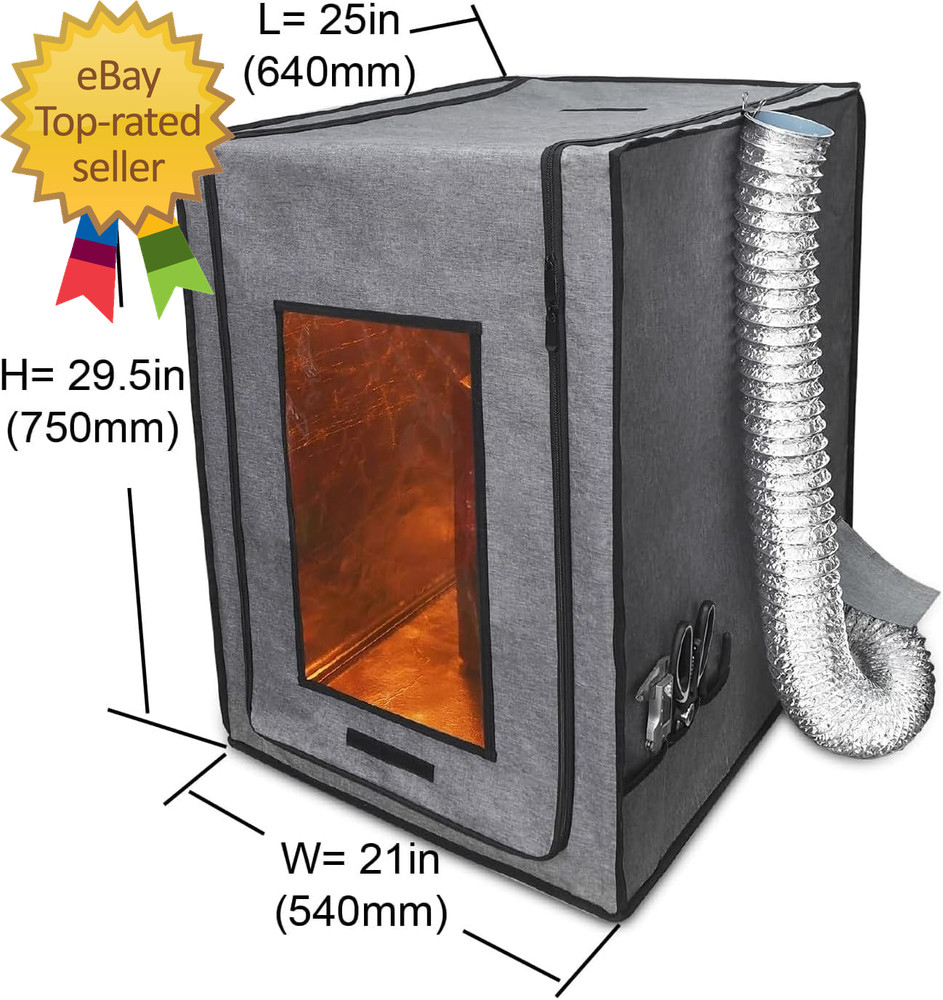 Multifunctional 3D Printer Enclosure W/Adjustable Ventilation Kit Eliminate