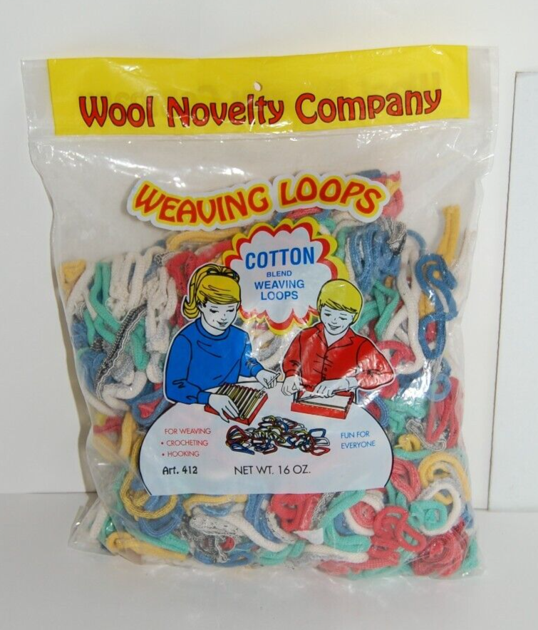 Wool Novelty-Cotton Weaving Loops 16oz-Assorted