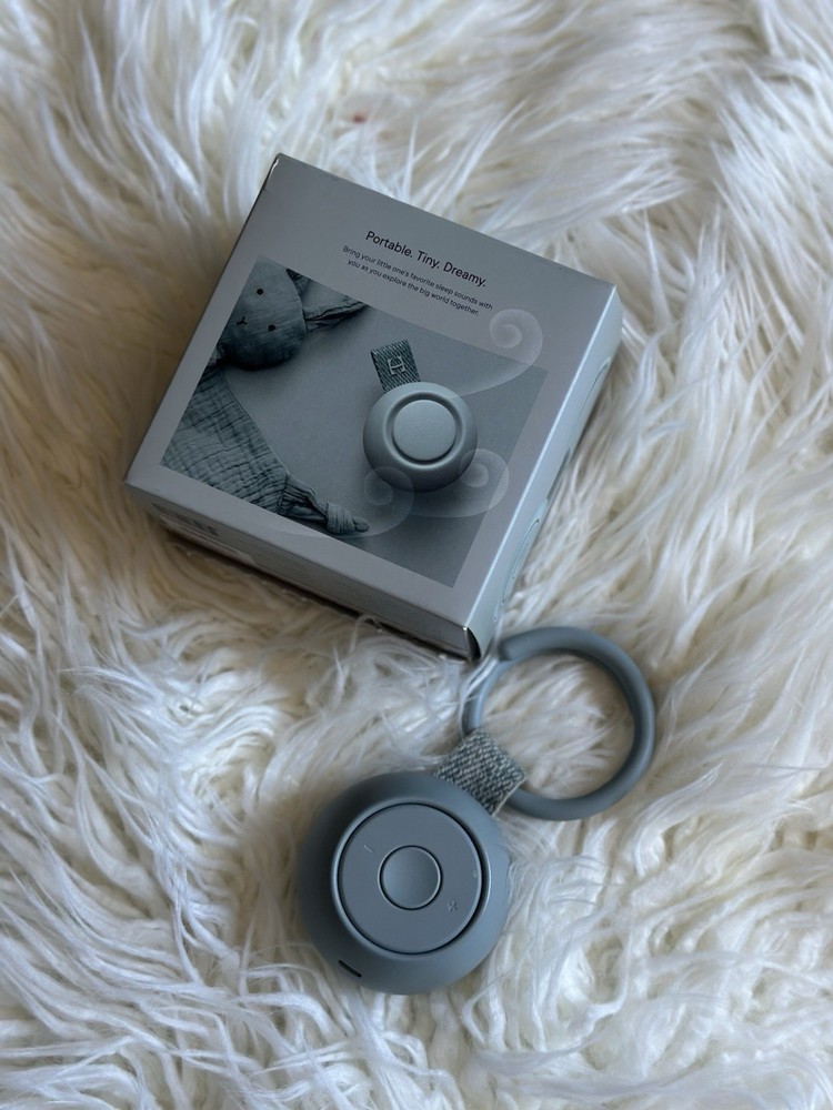 Hatch Rest Go Sound Machine for Babies color slate