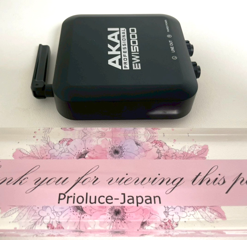 Akai Professional EWI5000 Wind MIDI Controller Wireless Used w Case