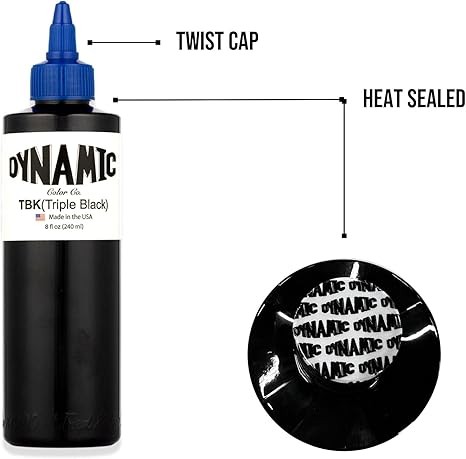 Triple Black Tattoo Ink 8oz
