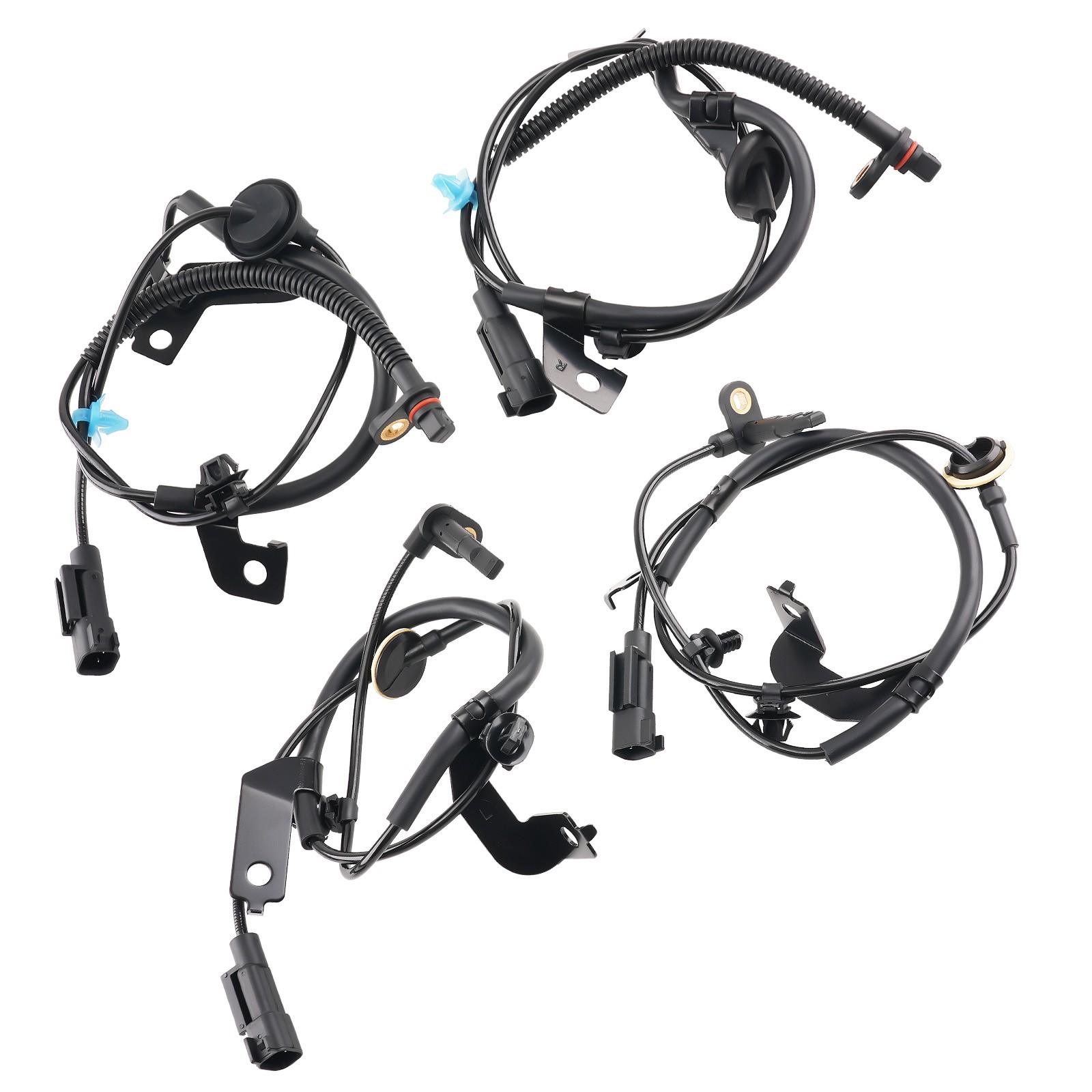 4PCS ABS Wheel Speed Sensor for Jeep Compass/Patriot 2007-2017 5105065 FWD