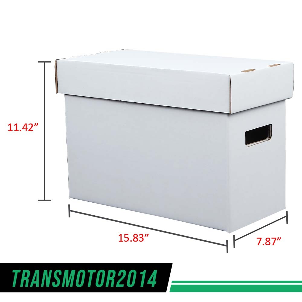 5Pcs Comic Books Storage Boxes Short Holds 150-175 Stackable Durable Archive