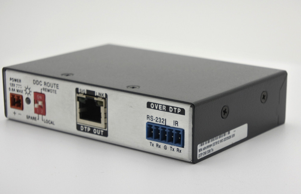 Extron DTP DVI 330 Tx Extender Video Transmitter Module