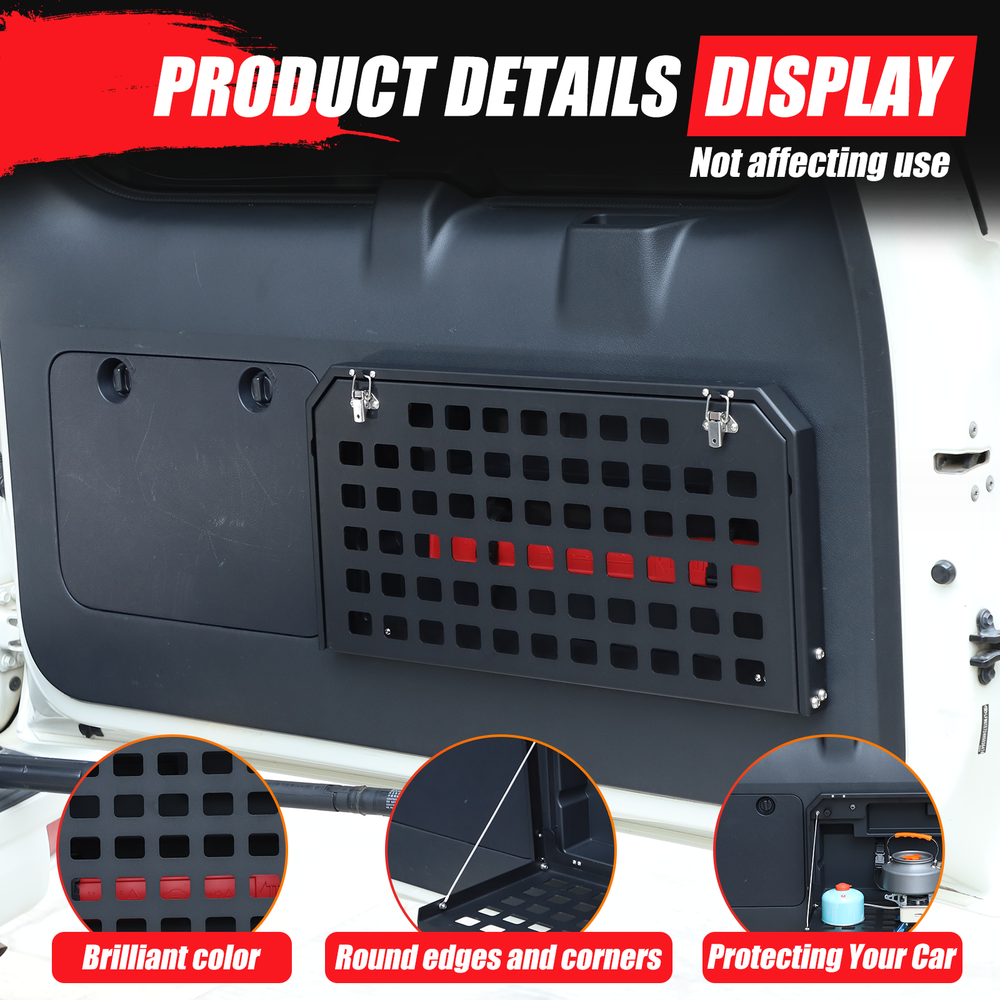 Foldable Tailgate Table Bracket Storage Rack Shelf Tray For Lexus GX 460 10-23