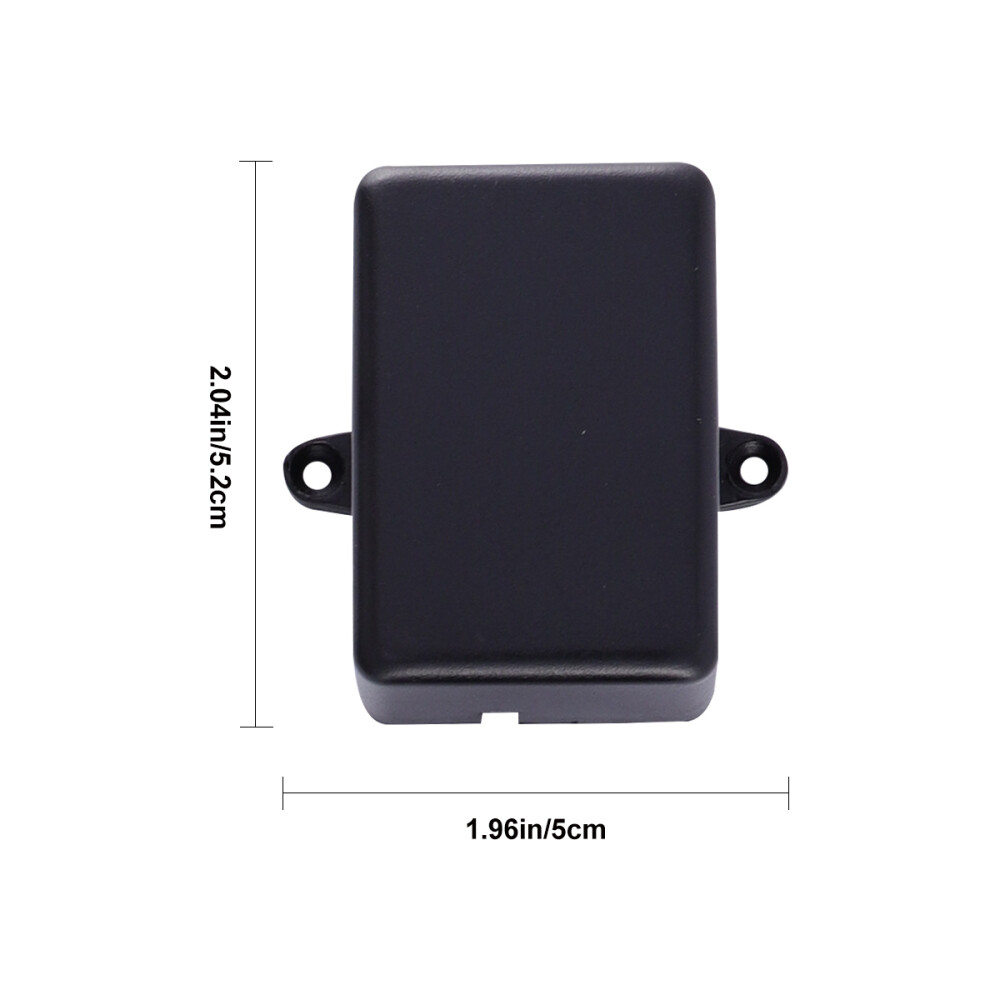 3 Pcs Small Project Box Enclosure Black Box Electronic Project Box