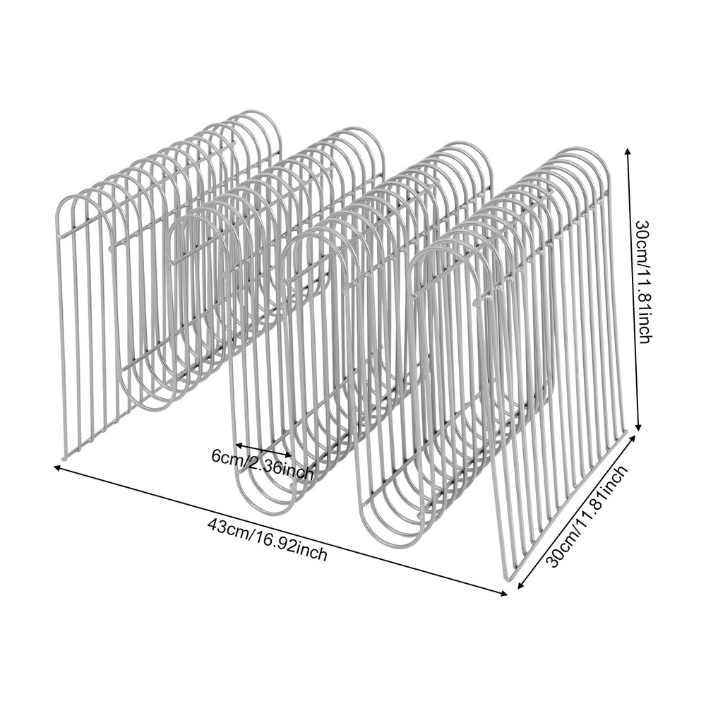 Modern Side Table Iron Side Table M-shaped Side Table 43*30*30cm End Table