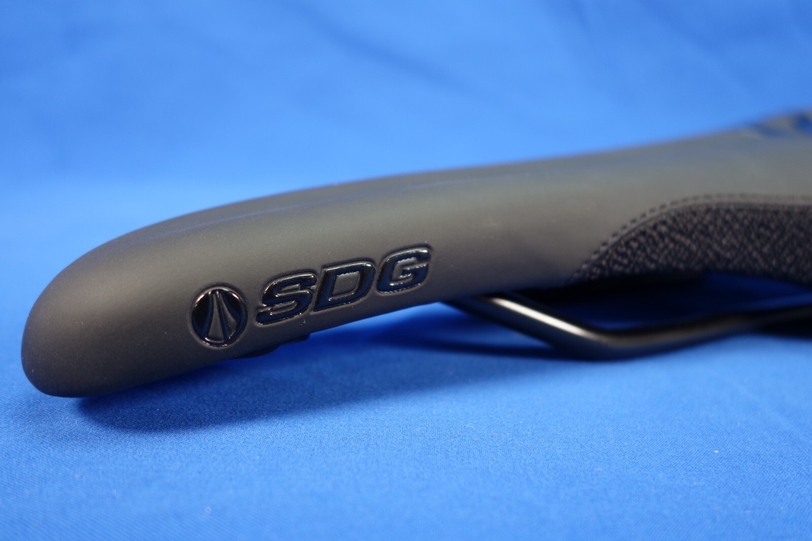 New SDG Radar Mountain Bike Saddle, Bicycle Seat - Black - Steel Rails