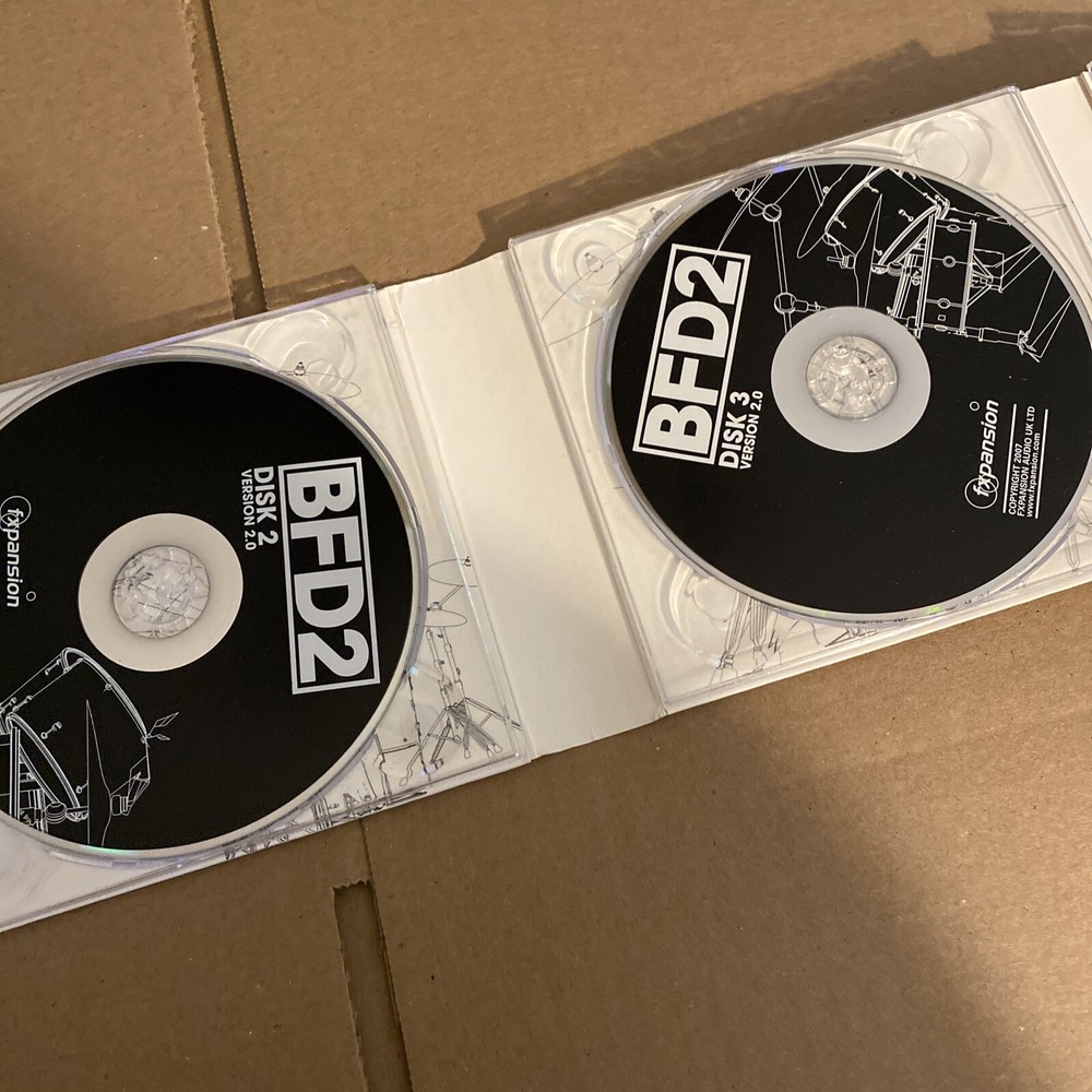 FXPANSION - BDF2. - VERSION 2.0 - 5 DISC NM