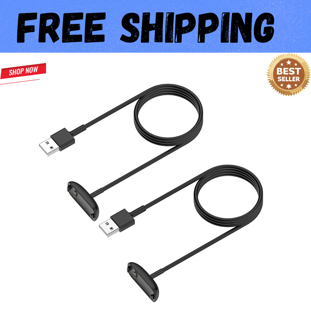 Fitbit Inspire 3 Charger Cable 2 Pack 3.3Ft