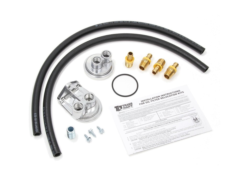 Trans-Dapt Performance 1113 Oil Filter Relocation System