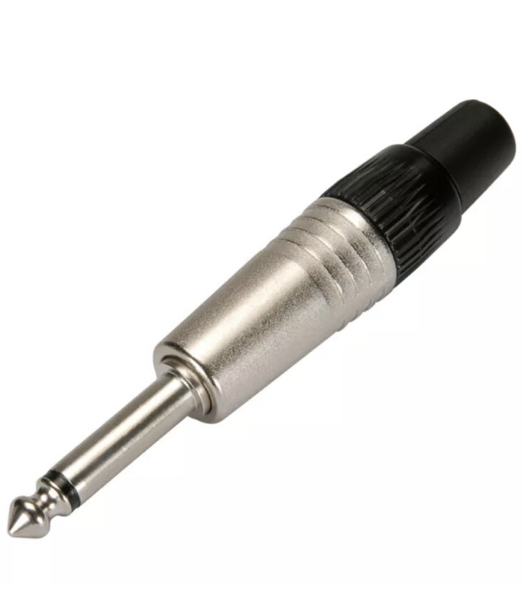 Neutrik NP2C 1/4" Mono Plug Nickel