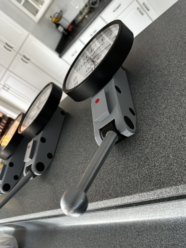 Machinist / Engineer indicator dial clock