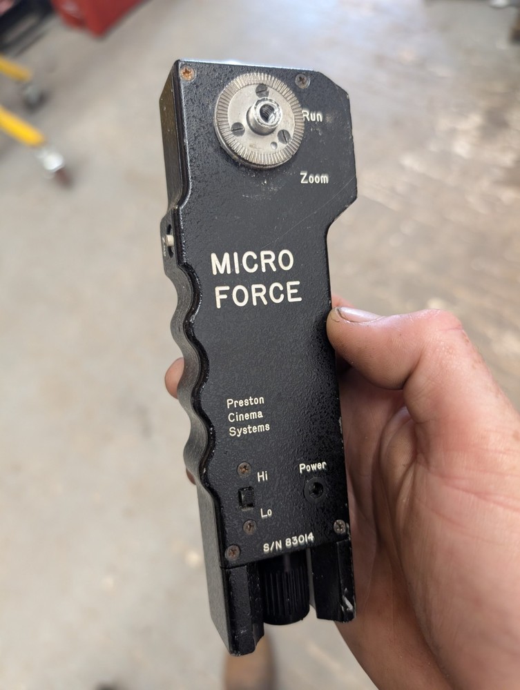 Preston Cinema Systems Micro Force V+F Lens Controller with Zoom Control