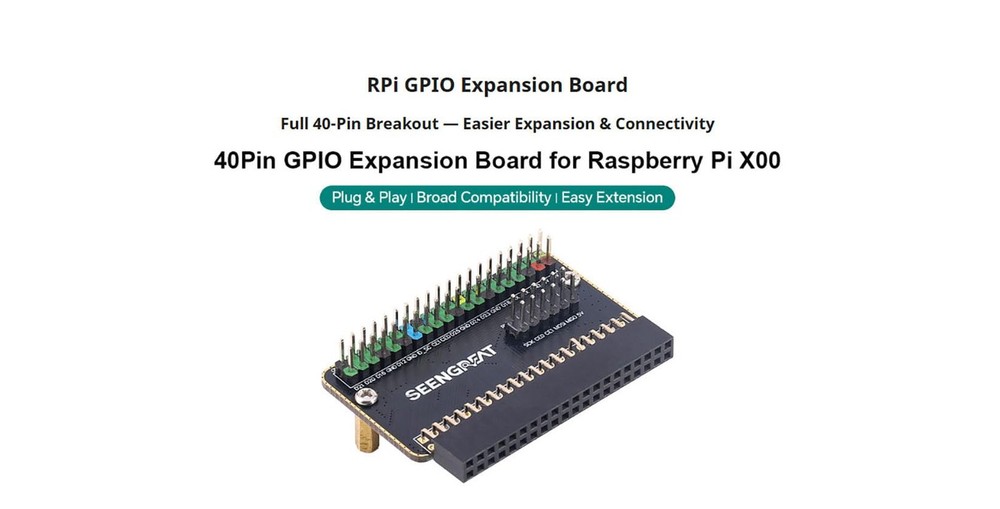 RPi PX00 Expansion A 40Pin GPIO Breakout Board Sensor Connection Module