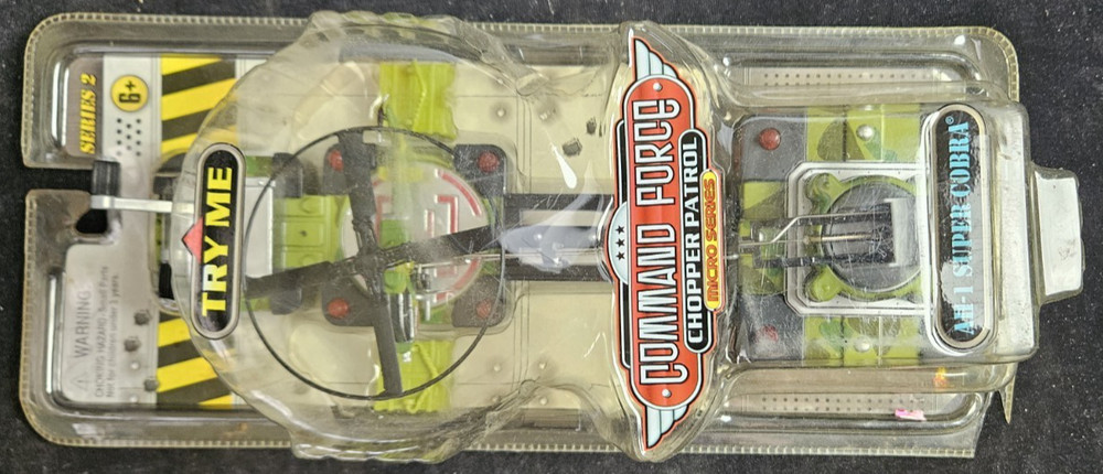 Command Force AH-1 Micro Series Dual Flight Remote Control Helicopter NIB
