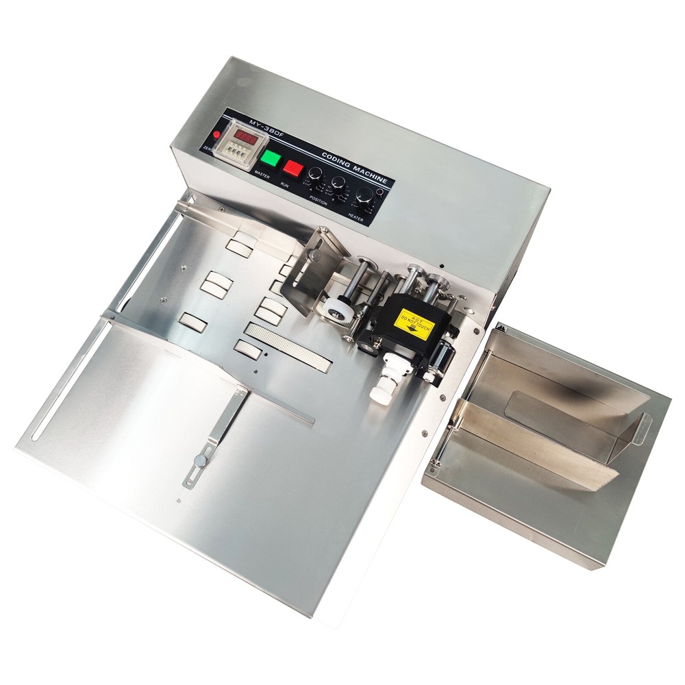 MY-380F Stainless Steel Continuous Solid-ink Coding Machine 110V Widened Version