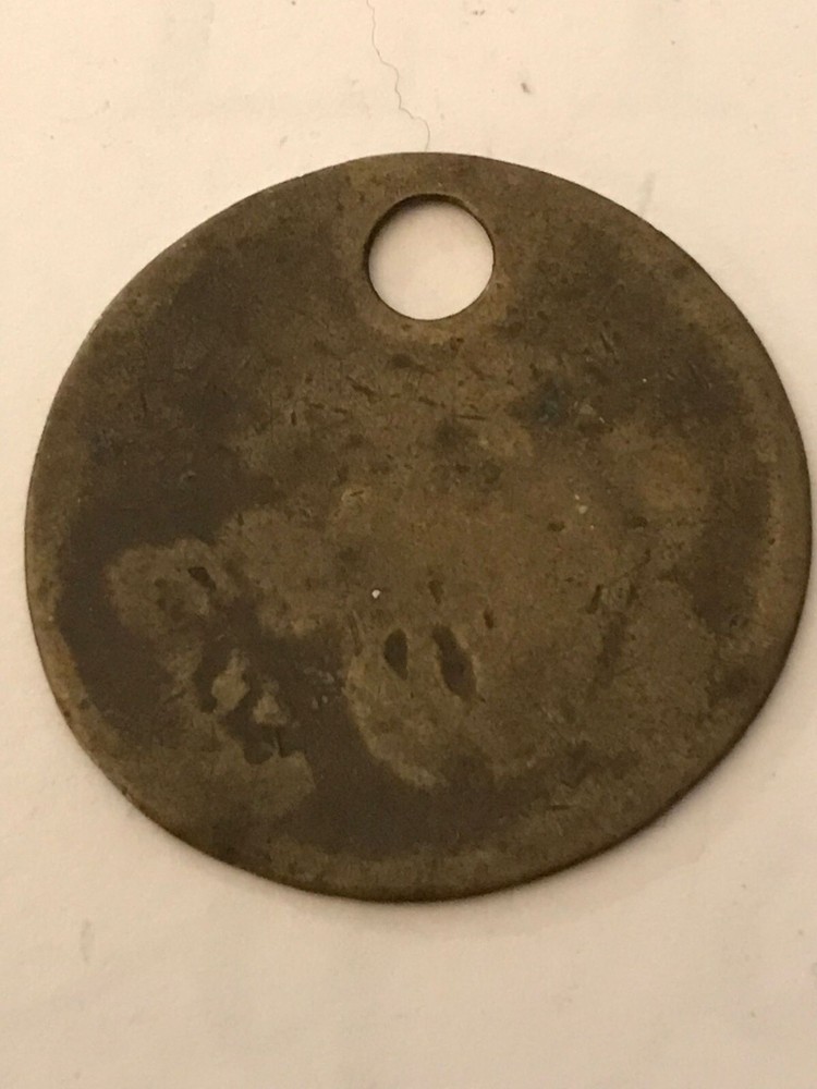 Colliery Pit Check Miners Lamp Tally