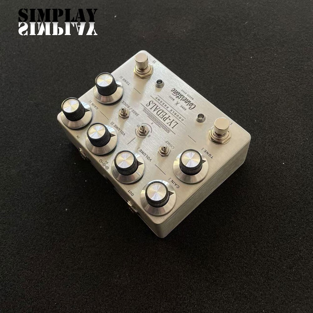 LY-ROCK Clone Version Electric Guitar Effects Pedal Double Preamplifier