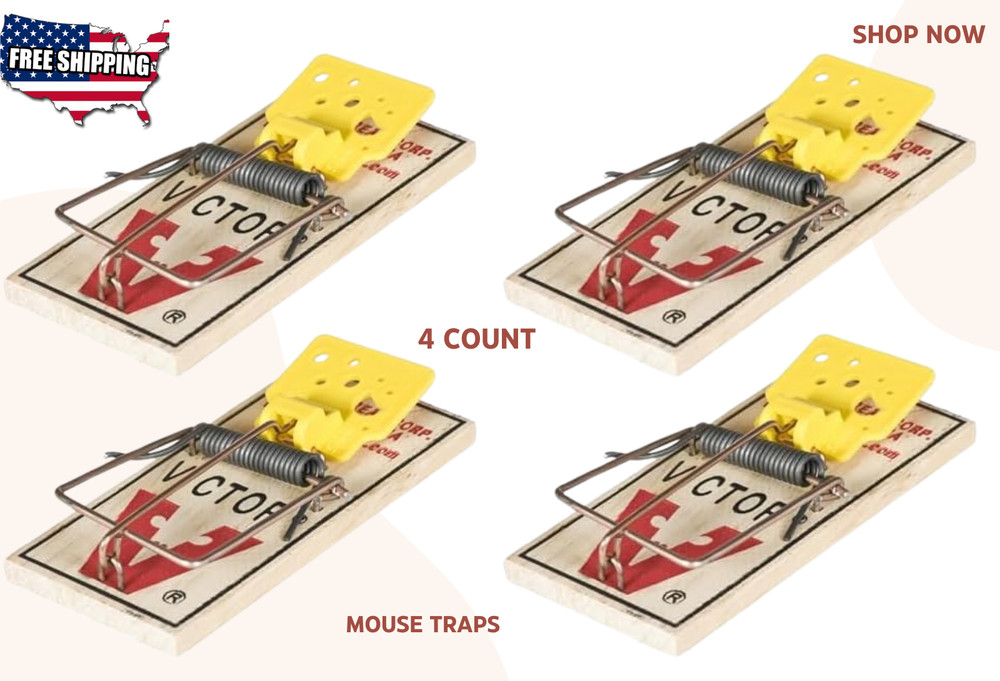 Easy Set Mouse Traps, 2-Pack  ( 4 count )
