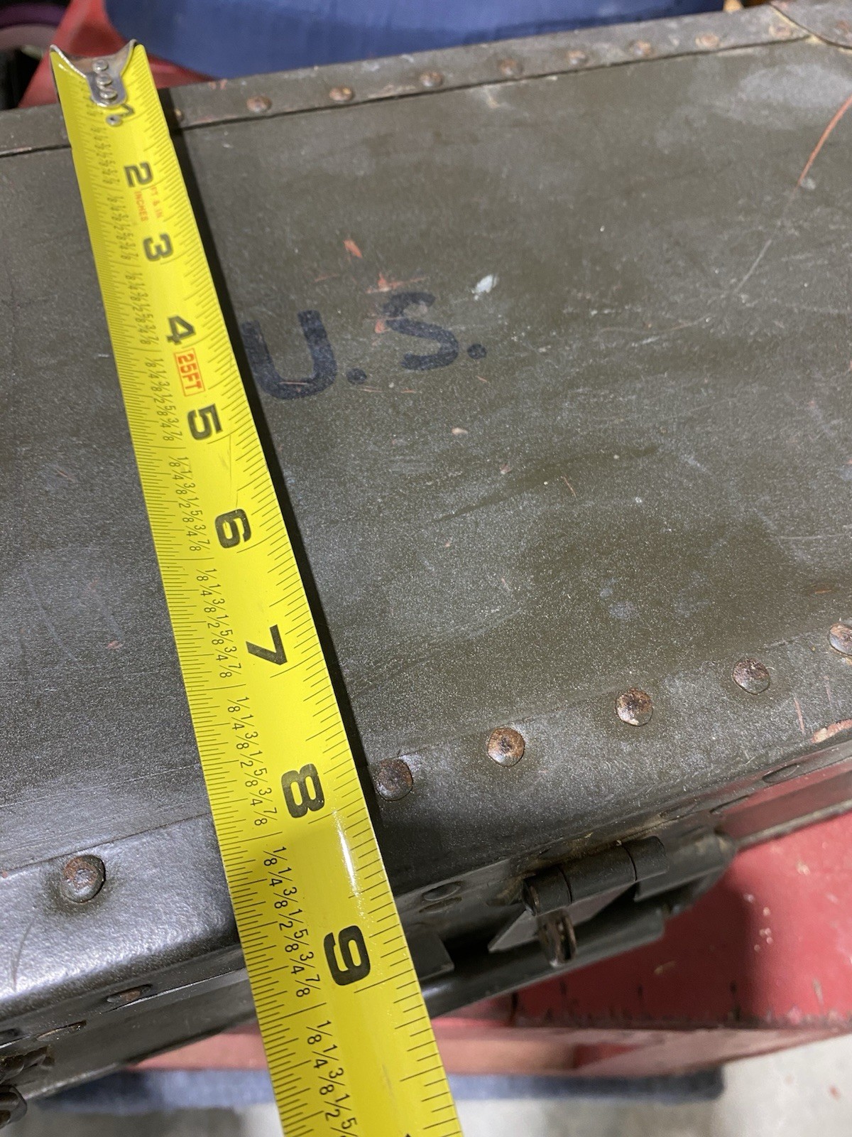 US Army Barber Kit Case NSN 3590-00-058-1837