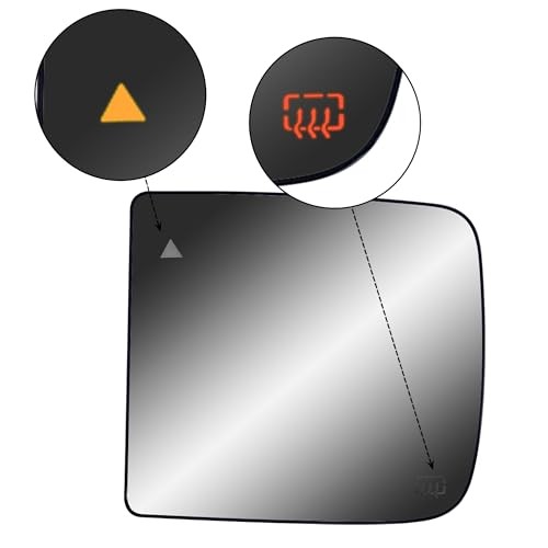 Replacement Driver Left Side Door Towing Mirror Main Big Light Driver (LH) Side