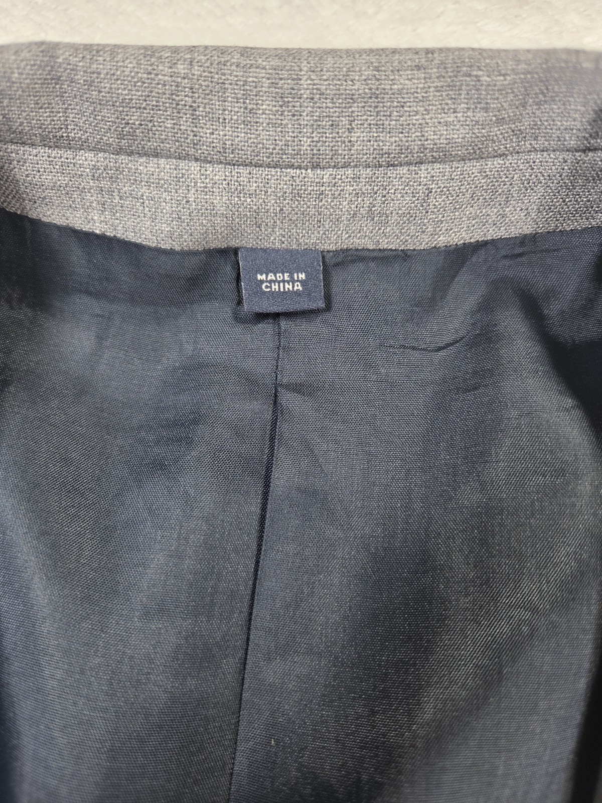 J.Crew Thompson Suit 42L 36x34 Gray 100% Wool Slim Fit Mens 2 Piece Suit Wedding