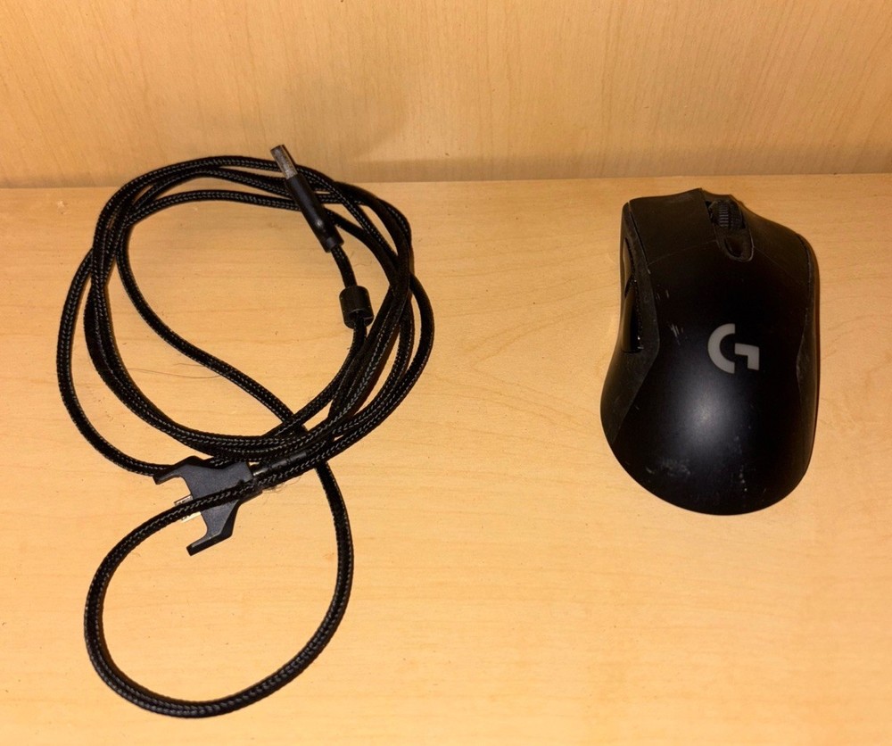 Logitech G Wired Gaming Mouse Optical USB Computer Mouse 6 Buttons Black