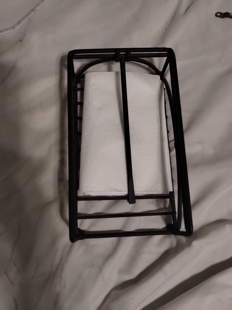 Rustic Metal Napkin Holder