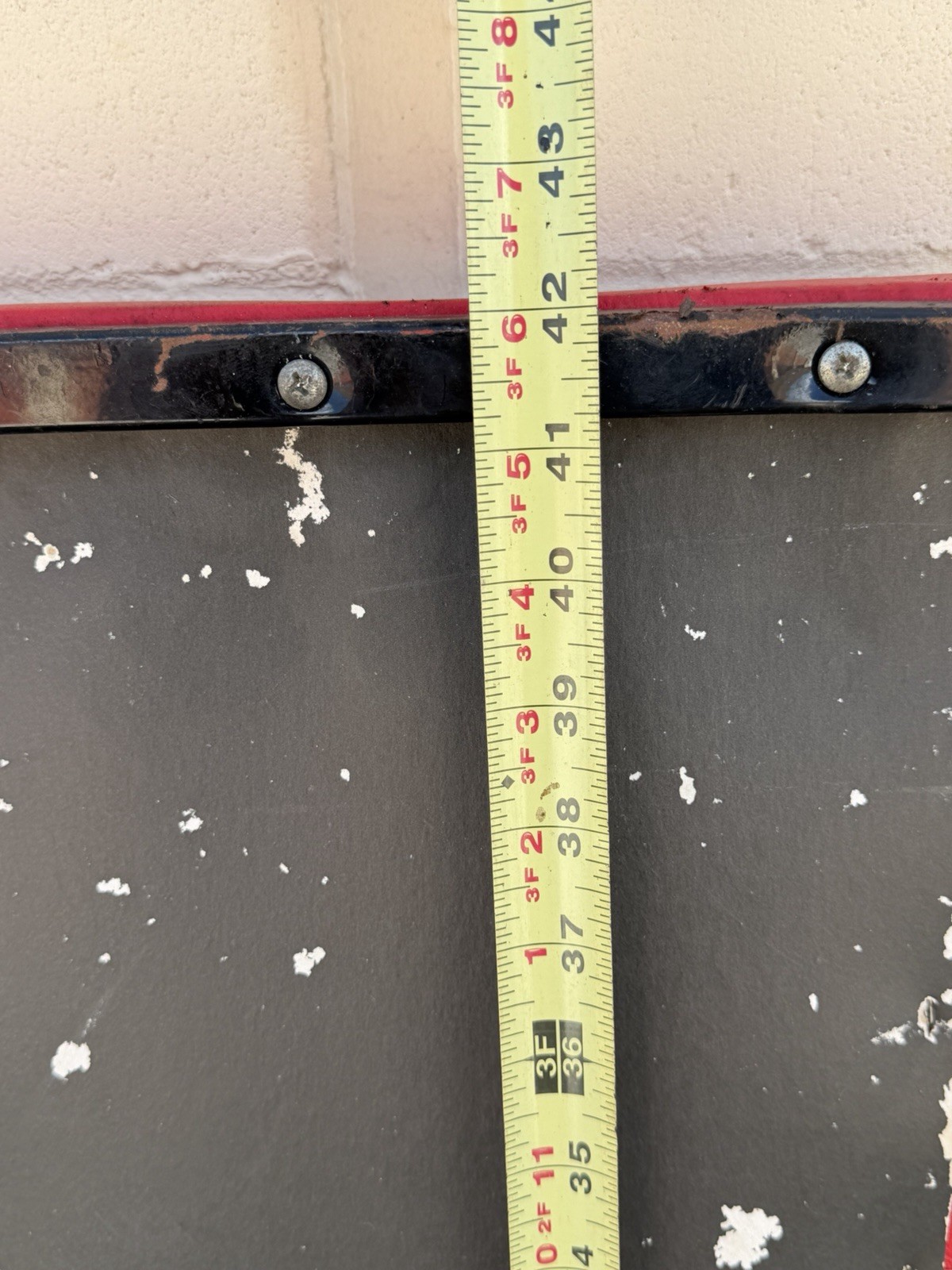 Lisle Jeepers Creeper 96032 Fully Padded Red 42” Low Profile