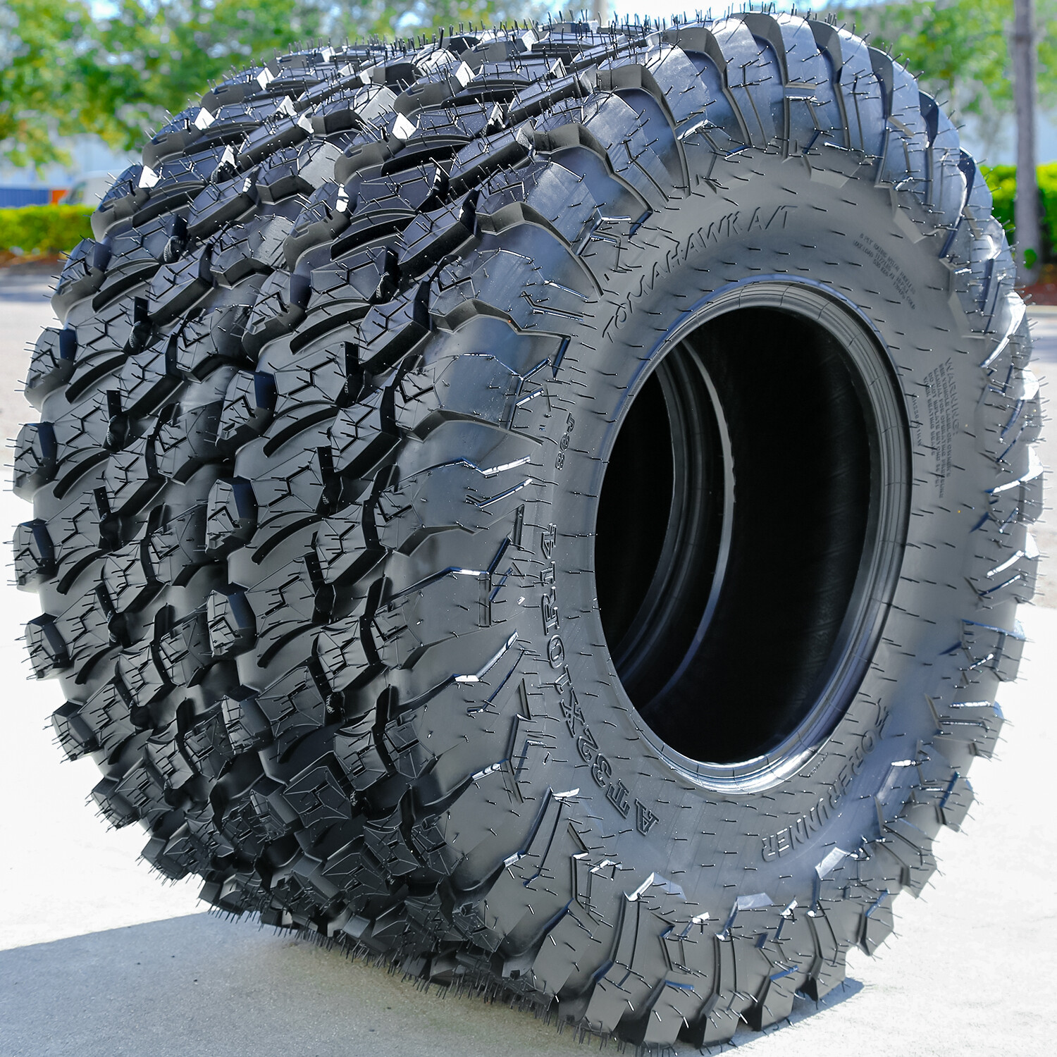 4 Forerunner Tomahawk A/T 32x10.00R14 32x10R14 32x10x14 86J 8 Ply ATV UTV Tires