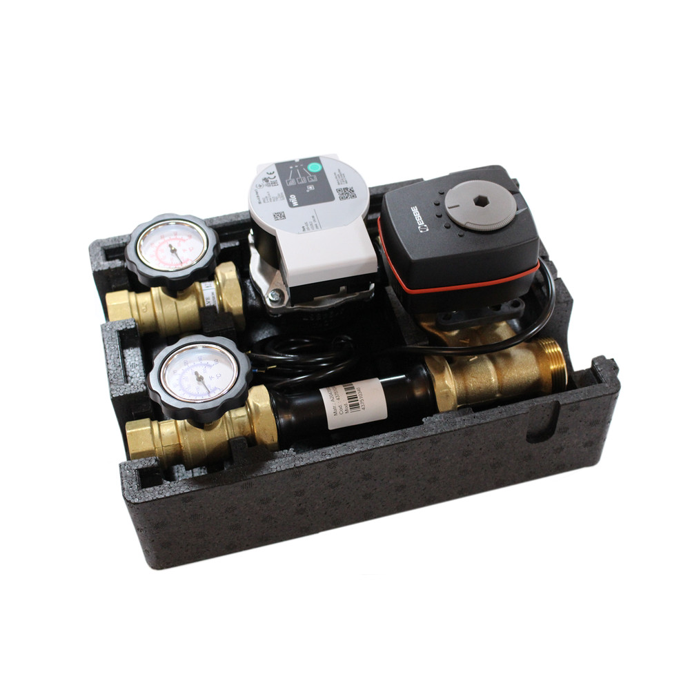 Pump group electric mixed with Wifi control heating circuit underfloor heating
