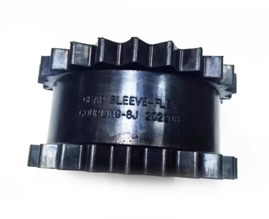 8JE Solid Design S-Flex Sure Flex Coupling Sleeve Elastomer 5.06" OD, 2.5" Le...