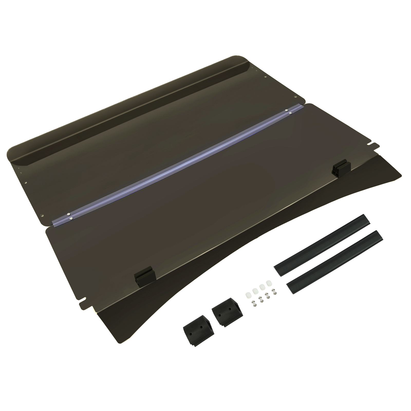 For EZGO TXT 2014-UP Golf Cart Fold Down Folding Tinted Windshield Windscreen