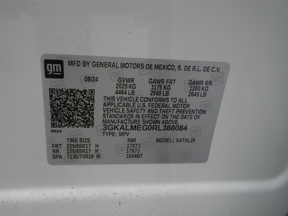 GMC Terrain 2023-2024 Telematics Interface Module 86579859 8161