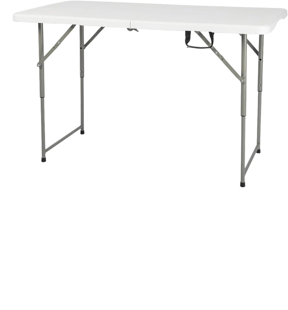 120CZ Folding Table Portable Small Table Semi Practical Table Small Indoor an...