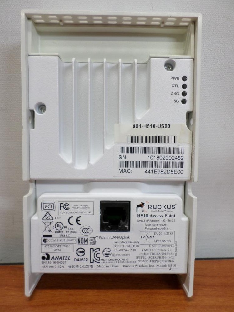 Ruckus H510 Wireless Access Point _ NO Mounting bracket