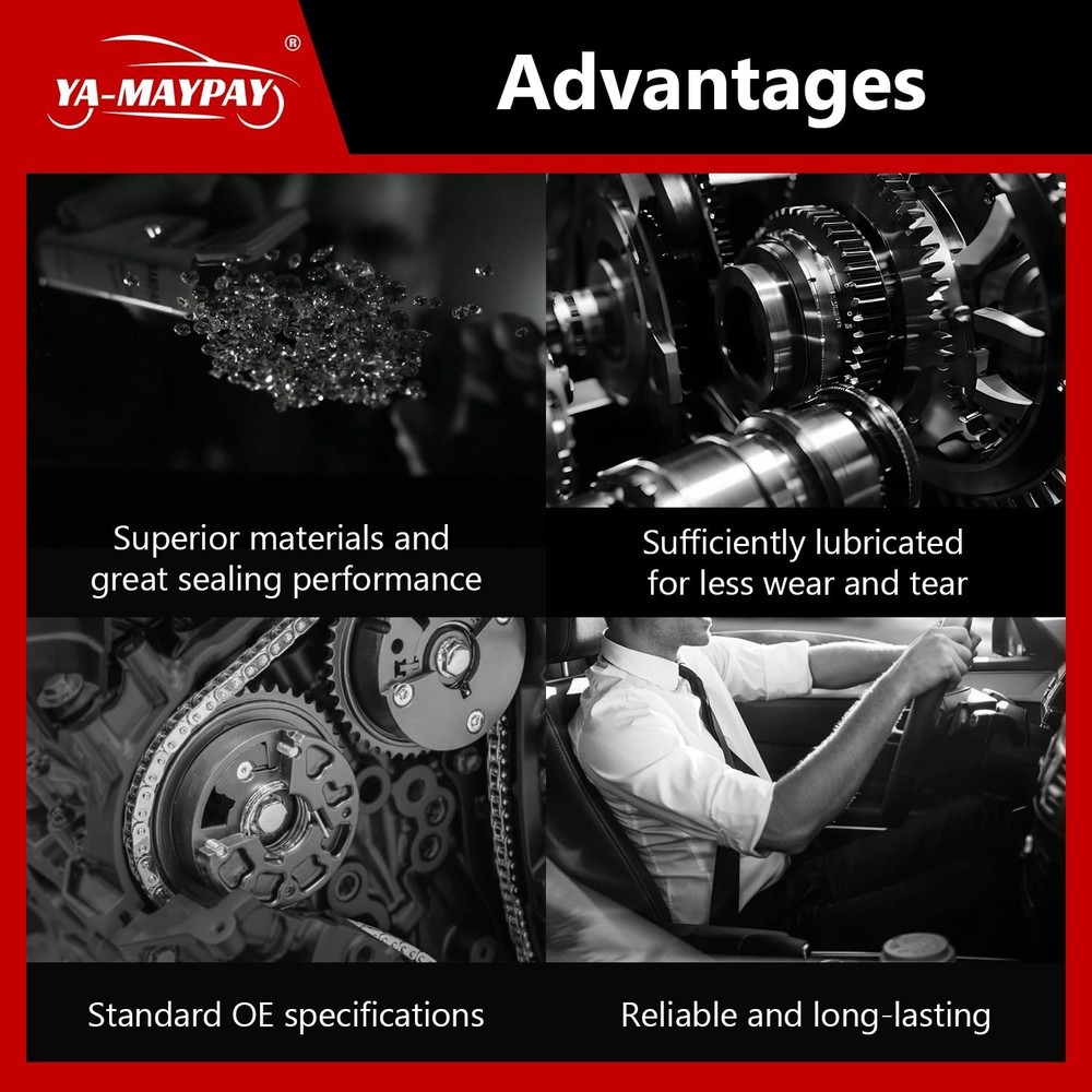 Engine Variable Valve Timing VVT Sprocket Gear Camshaft Compatible with Chevr...