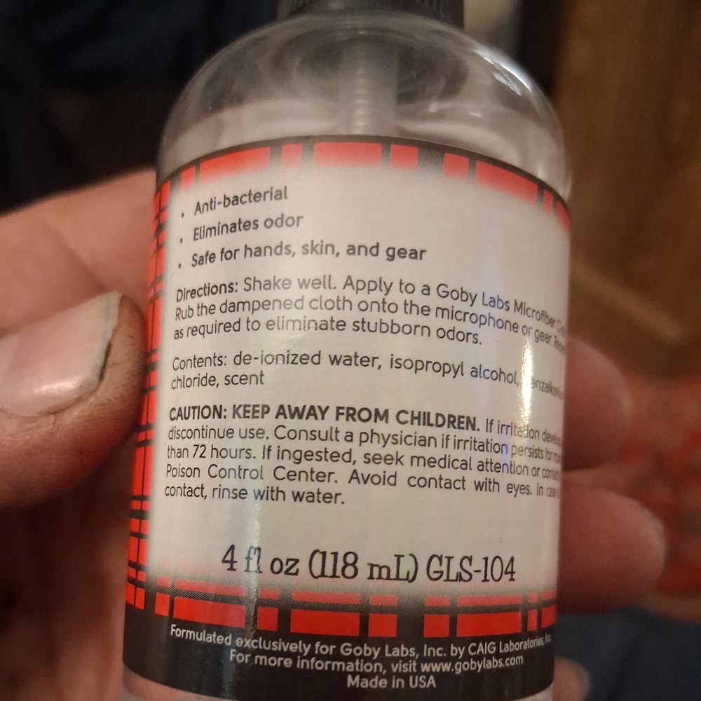 Goby Labs GLS-104SP-BULK Microphone Sanitizer