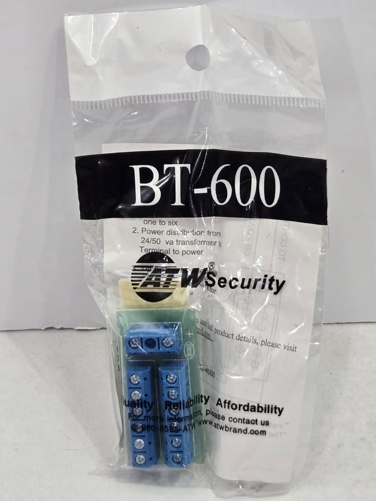 New ATW Security BT-600 Bus Terminal Expander