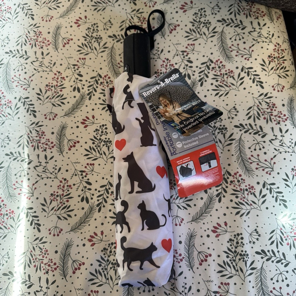 Cat and Dogs Reversible Umbrella
