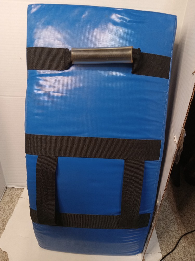 Title Boxing Pro Punch Shield Blue Curved Body Shield