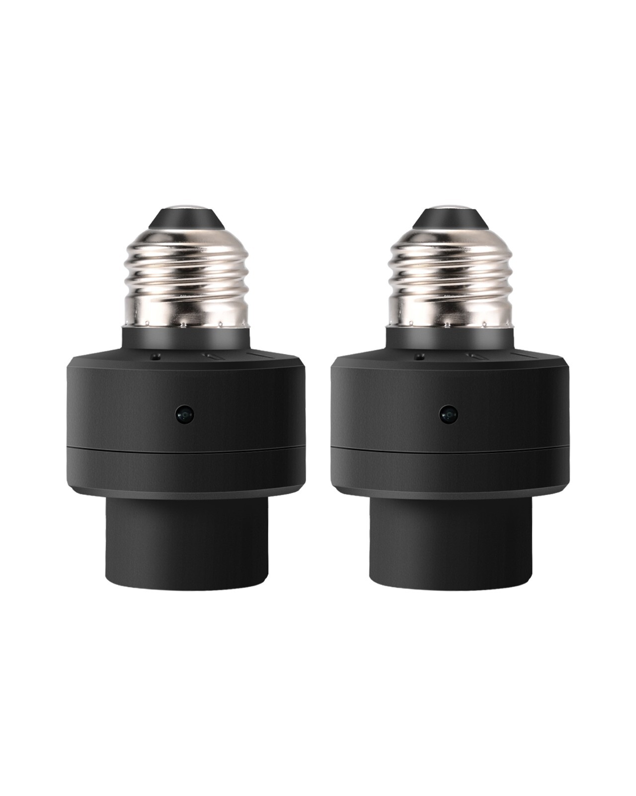 DEWENWILS 2 Pack Dusk to Dawn Light Sensor Socket with Timer Indoor/Outdoor E26