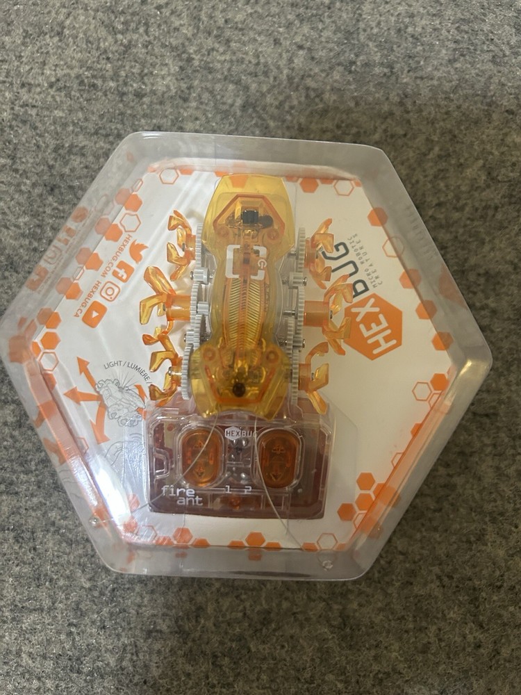 HEXBUG Micro Robotic Creature ( Fire Ant) With Remote Control Color Orange
