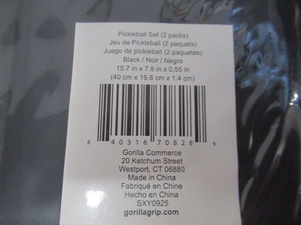 Gorilla Commerce Pickleball set NEW SEALED